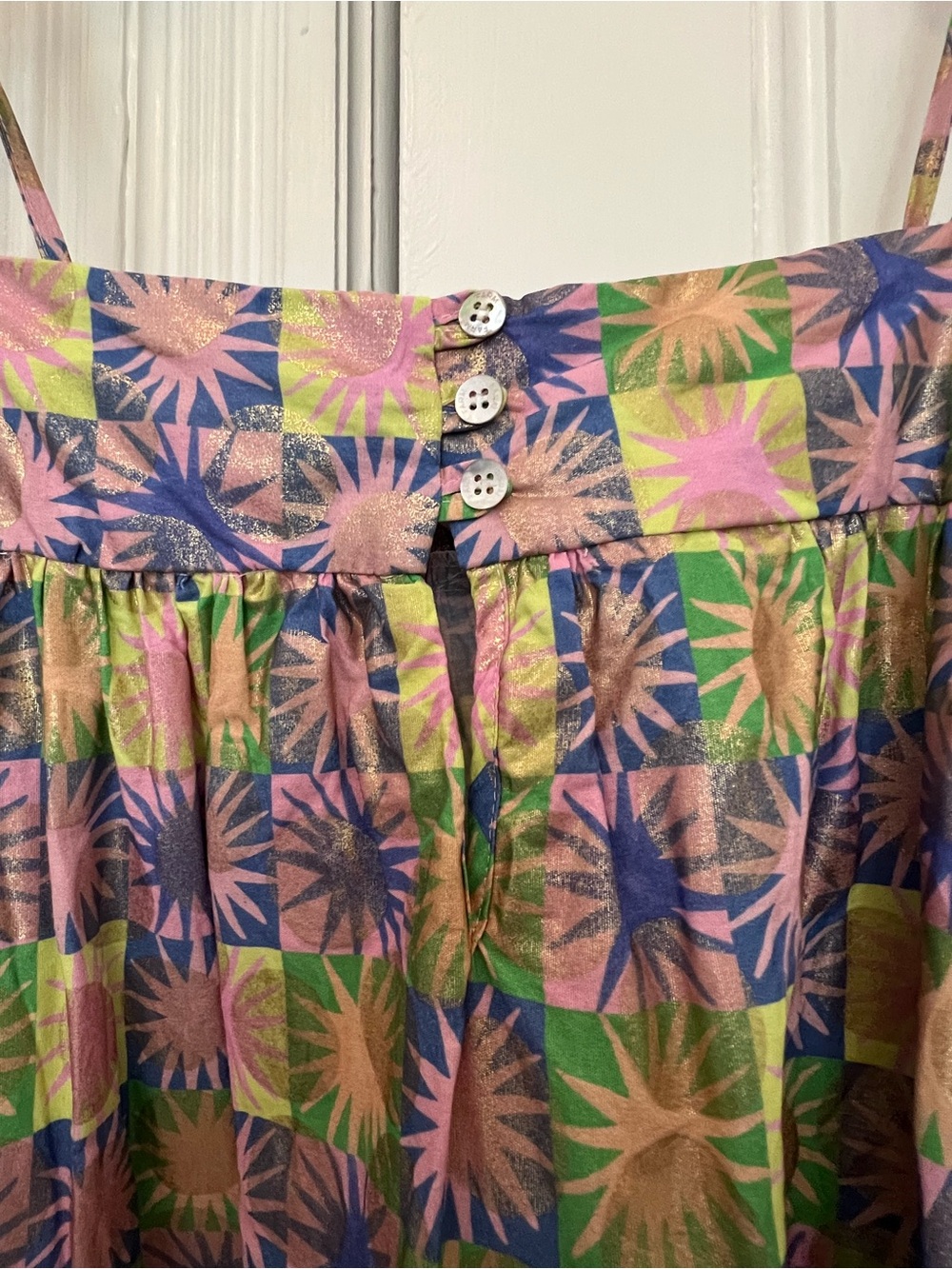 Farm Rio Dress Size L - Picture 3 of 6